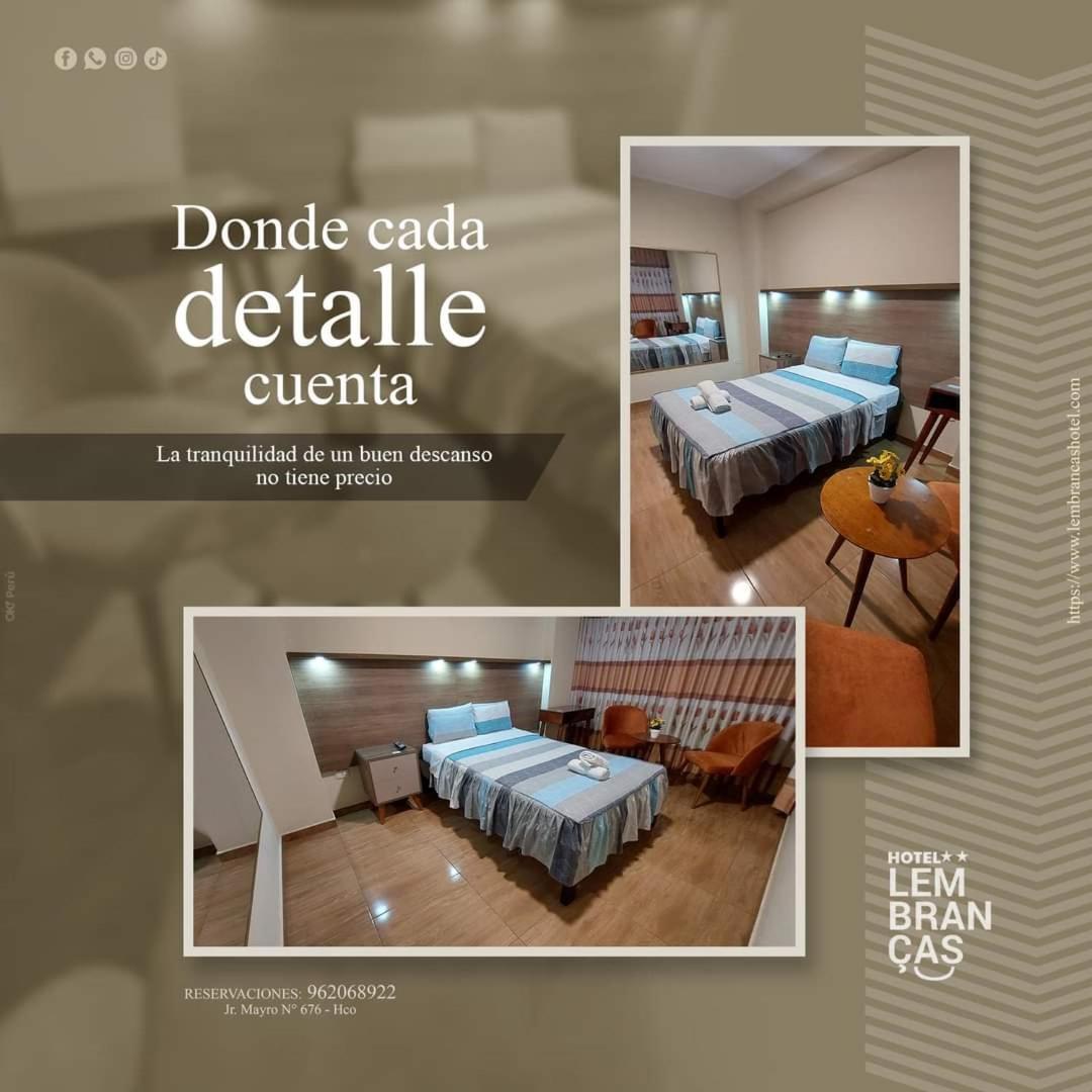 Lembrancas Hotel Huánuco Zewnętrze zdjęcie