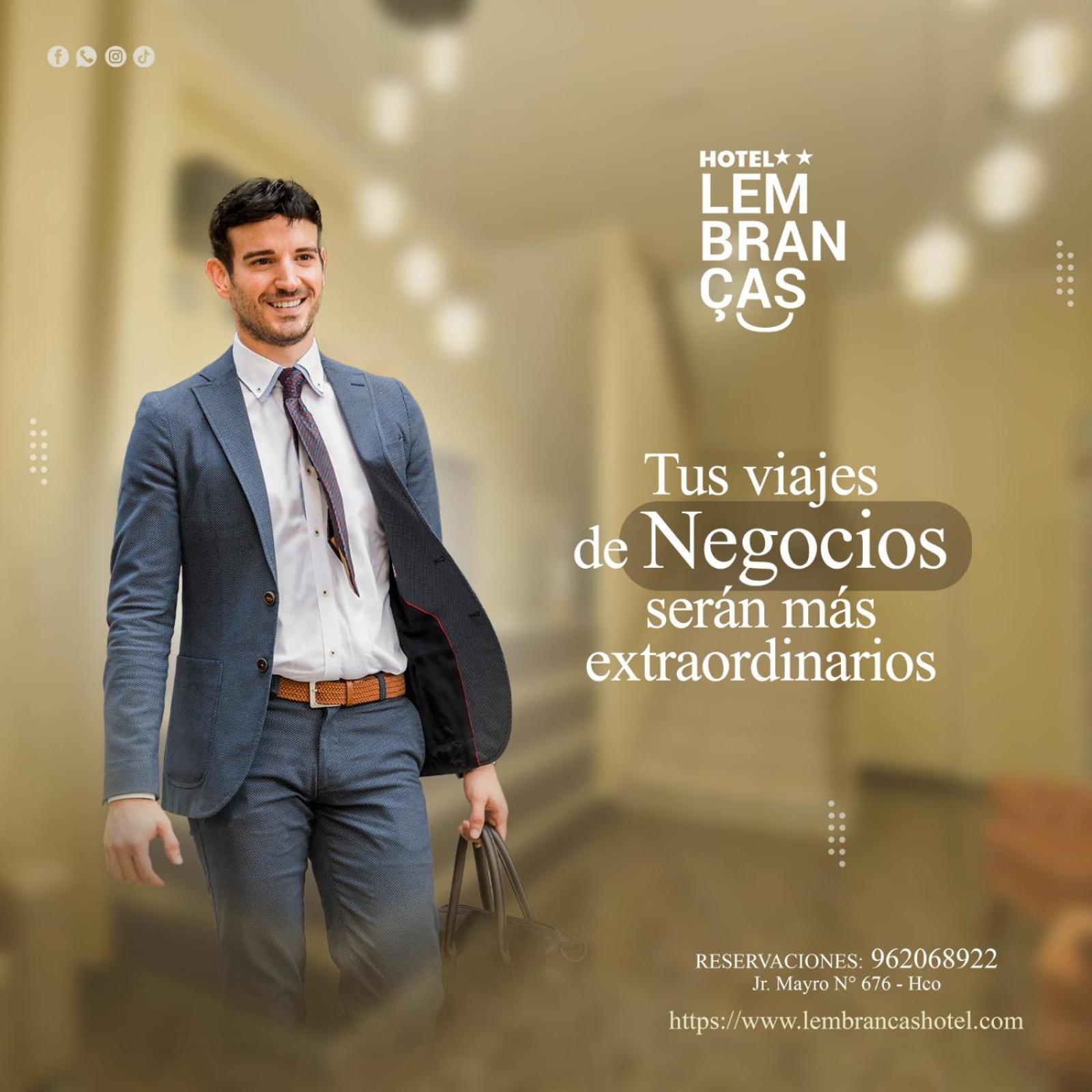 Lembrancas Hotel Huánuco Zewnętrze zdjęcie